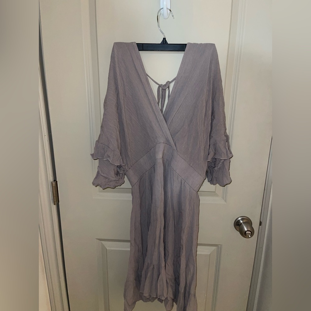 Final Touch Lavender Mini Dress